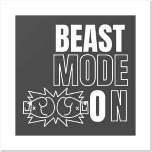 beast mode on Posters and Art